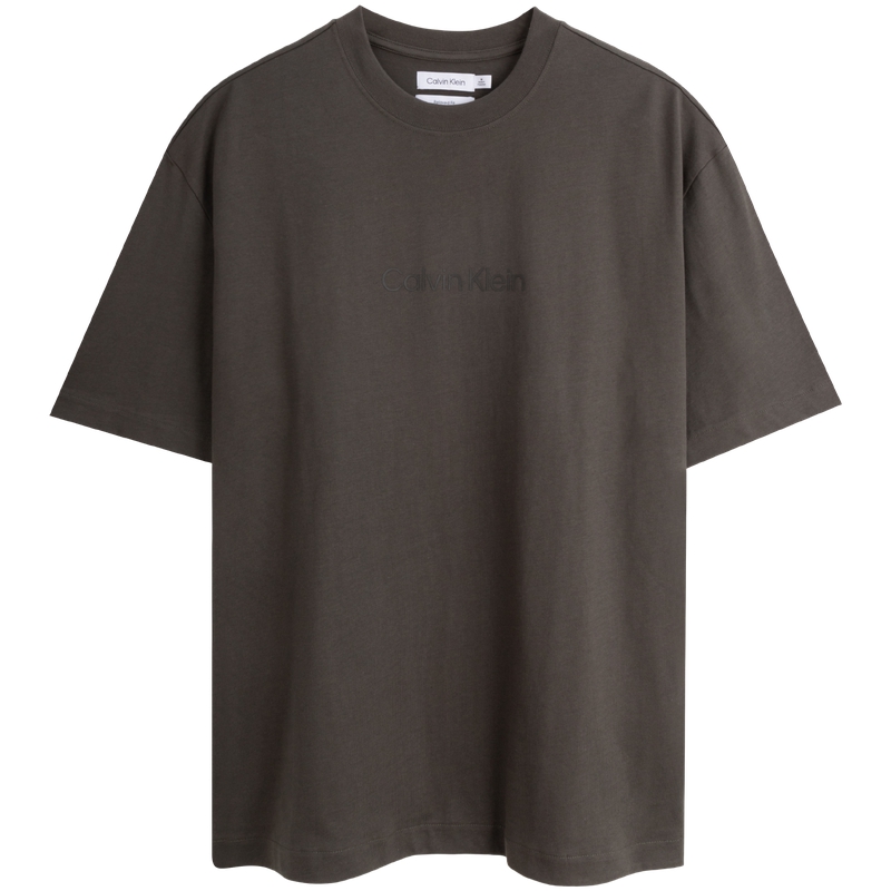 Футболка унисекс CALVIN KLEIN SS24, K6B-Тёплый песочный жёлтый — фото 4