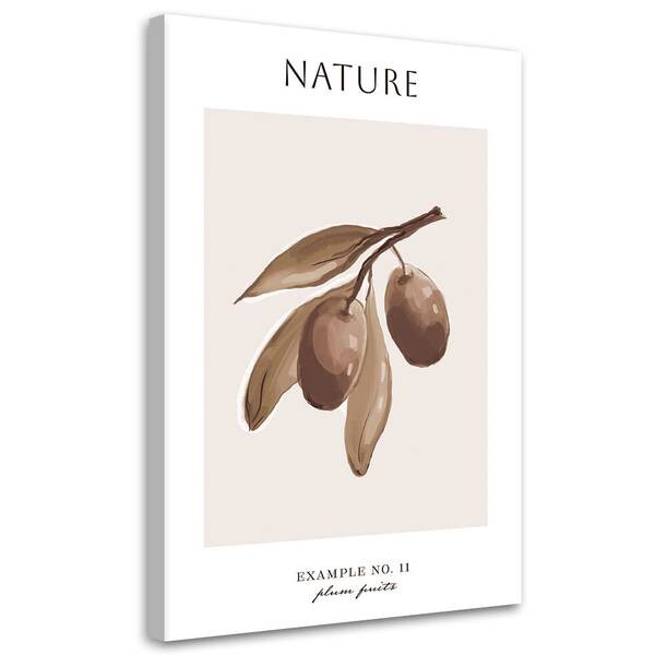 

Картина арт-принт KUNSTLOFT Plum Fruits, бежевый