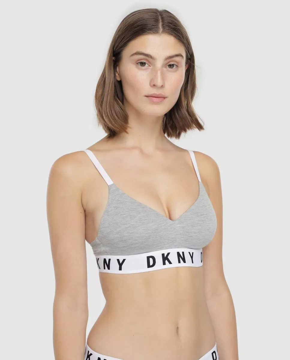 

Бюстгальтер пуш-ап Boyfriend Group DKNY, серый