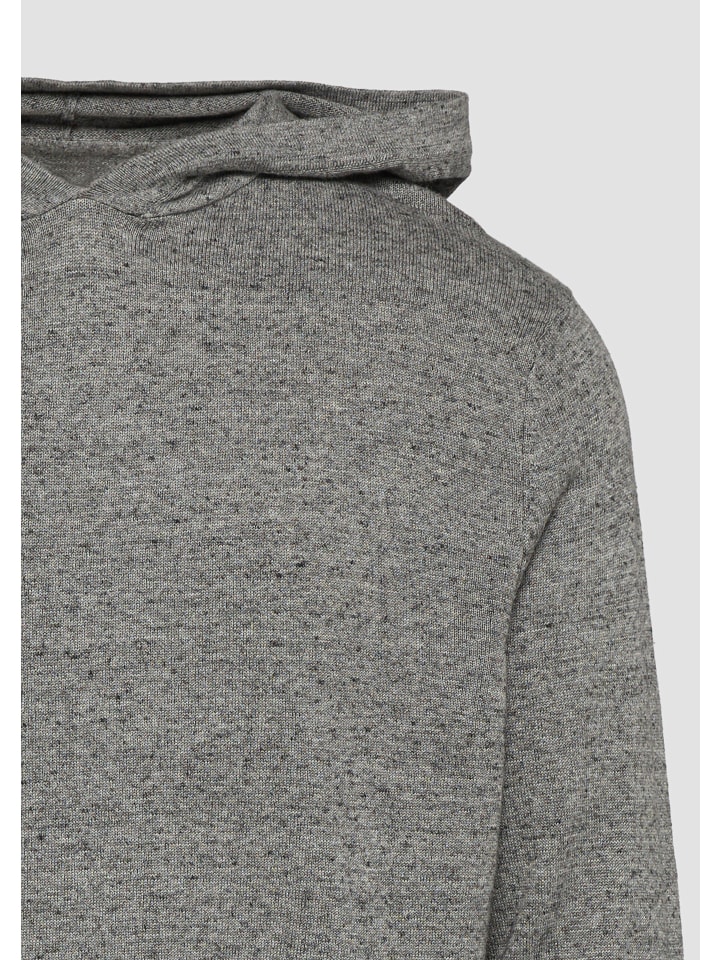 

Пуловер QS Strickpullover langarm, серый