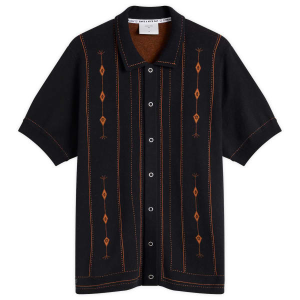 

Вязаная рубашка Folio Percival, темно-темно-синий