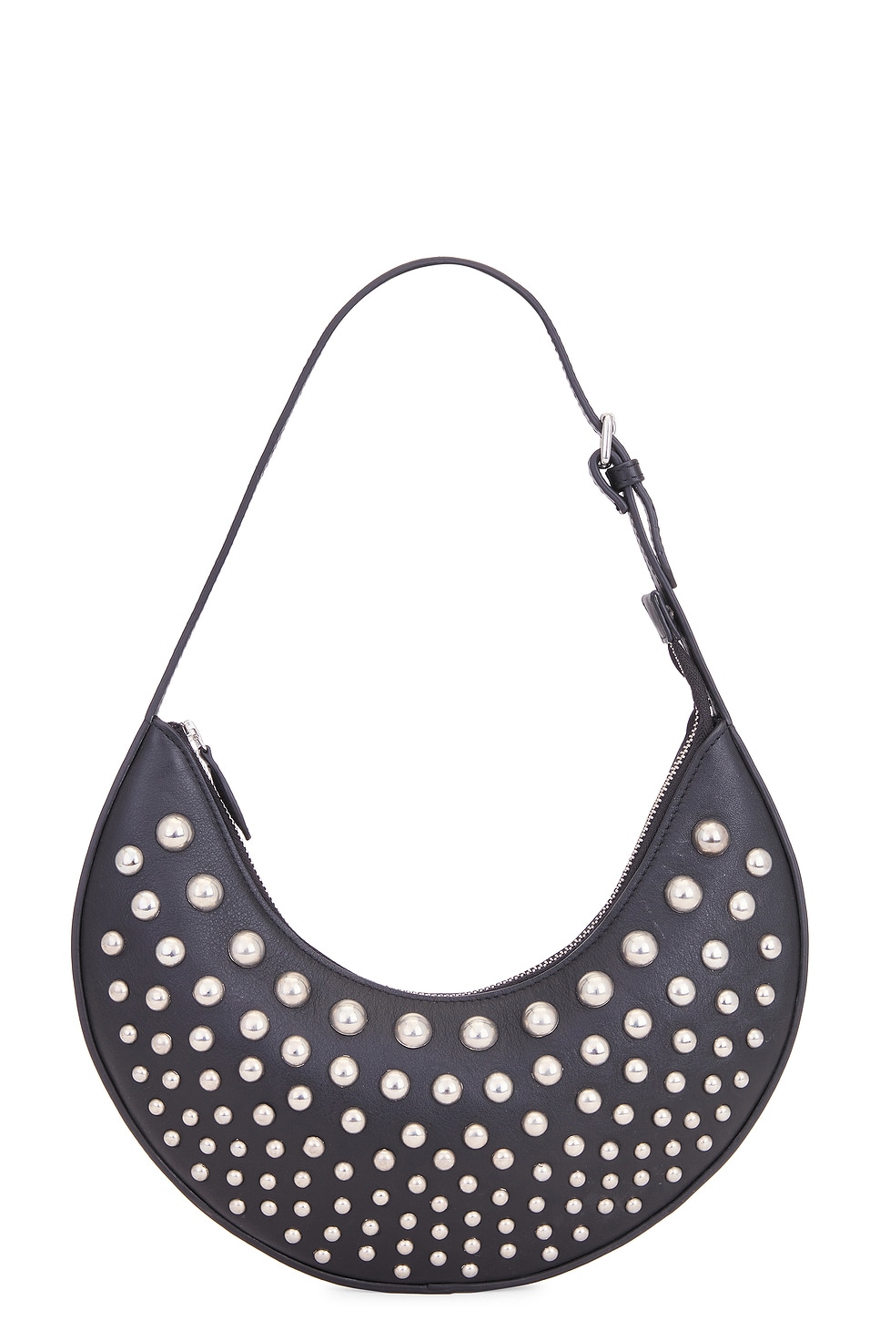 

Сумка с заклепками "Луна" от Understated Leather, black