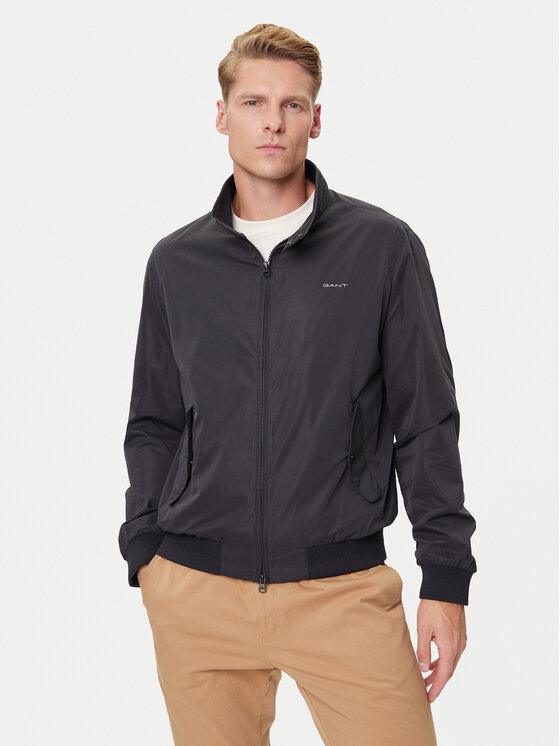

Бомбер regular fit 7006381 Gant, чёрный, Черный, Бомбер regular fit 7006381 Gant, чёрный