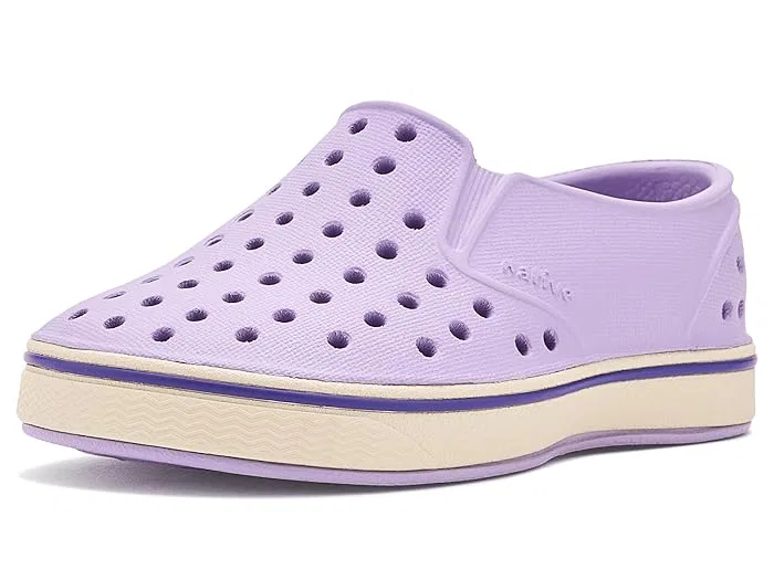 Кроссовки Native Shoes Kids Miles, Taro Purple/Bone White