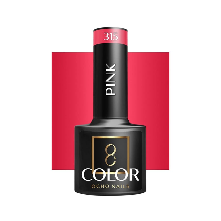 

OCHO NAILS Гибридный лак для ногтей розовый 315 -5 г Active Shop