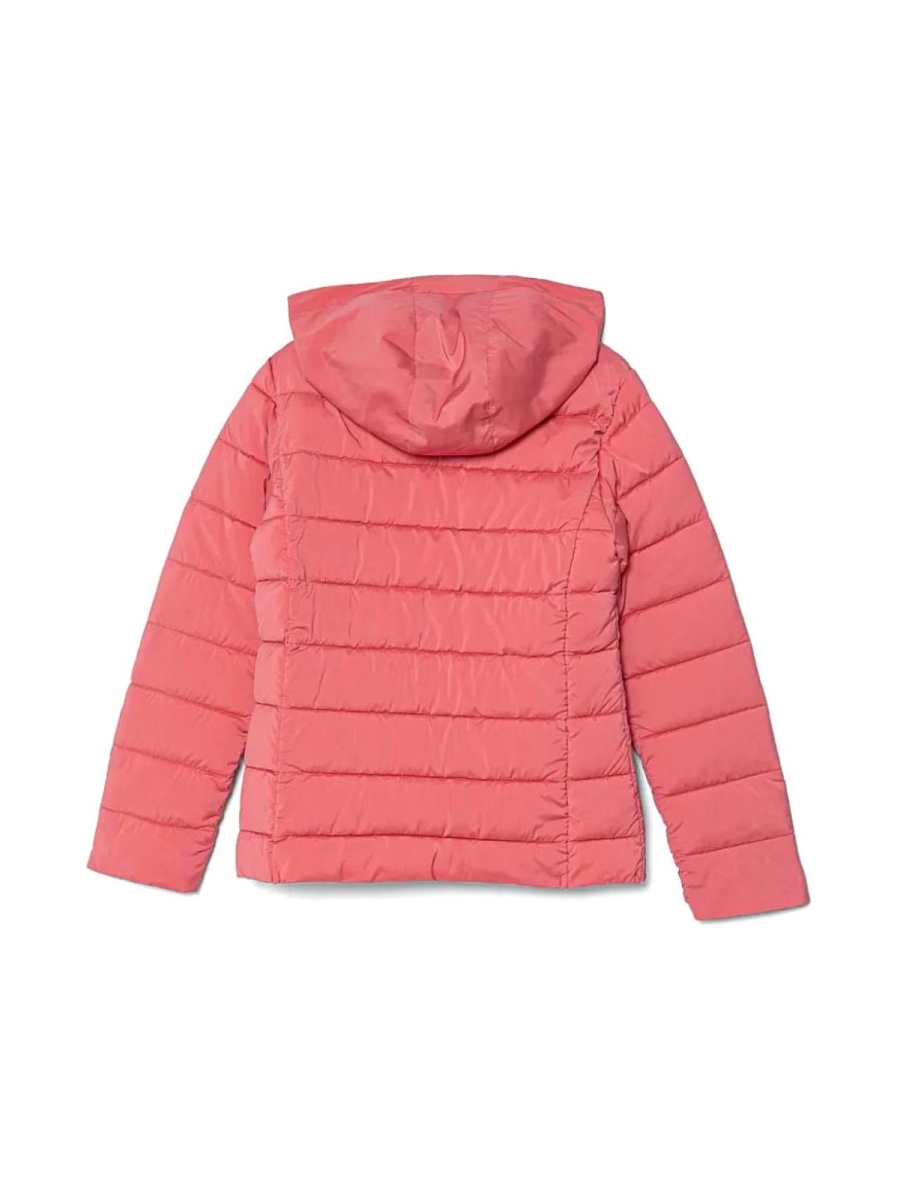 Guess Kids детская куртка-пуховик с аппликацией логотипа, розовый — фото 2