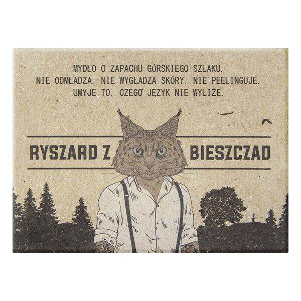

Кусковое мыло для мужчин, 85 мл Laq Ryszard z bieszczad