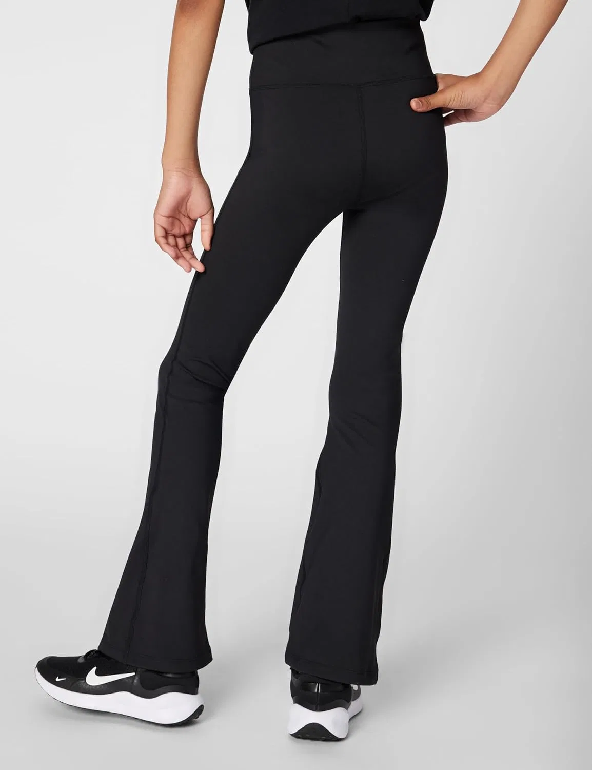 Леггинсы Dri-FIT Nike, Black/White — фото 2