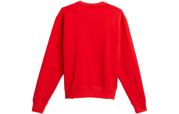 Худи adidas x Pharrell Basic Sports Sweatshirt 'Red', красный — фото 2