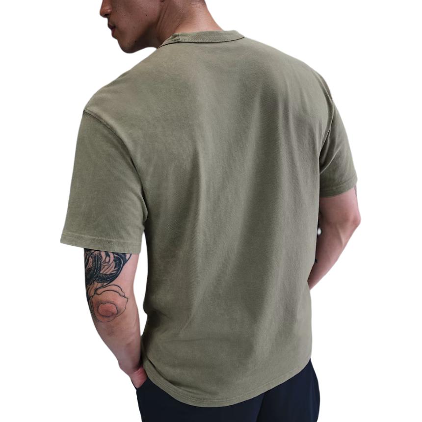 Nike Футболка SwooshMax90 мужская light army green — фото 4