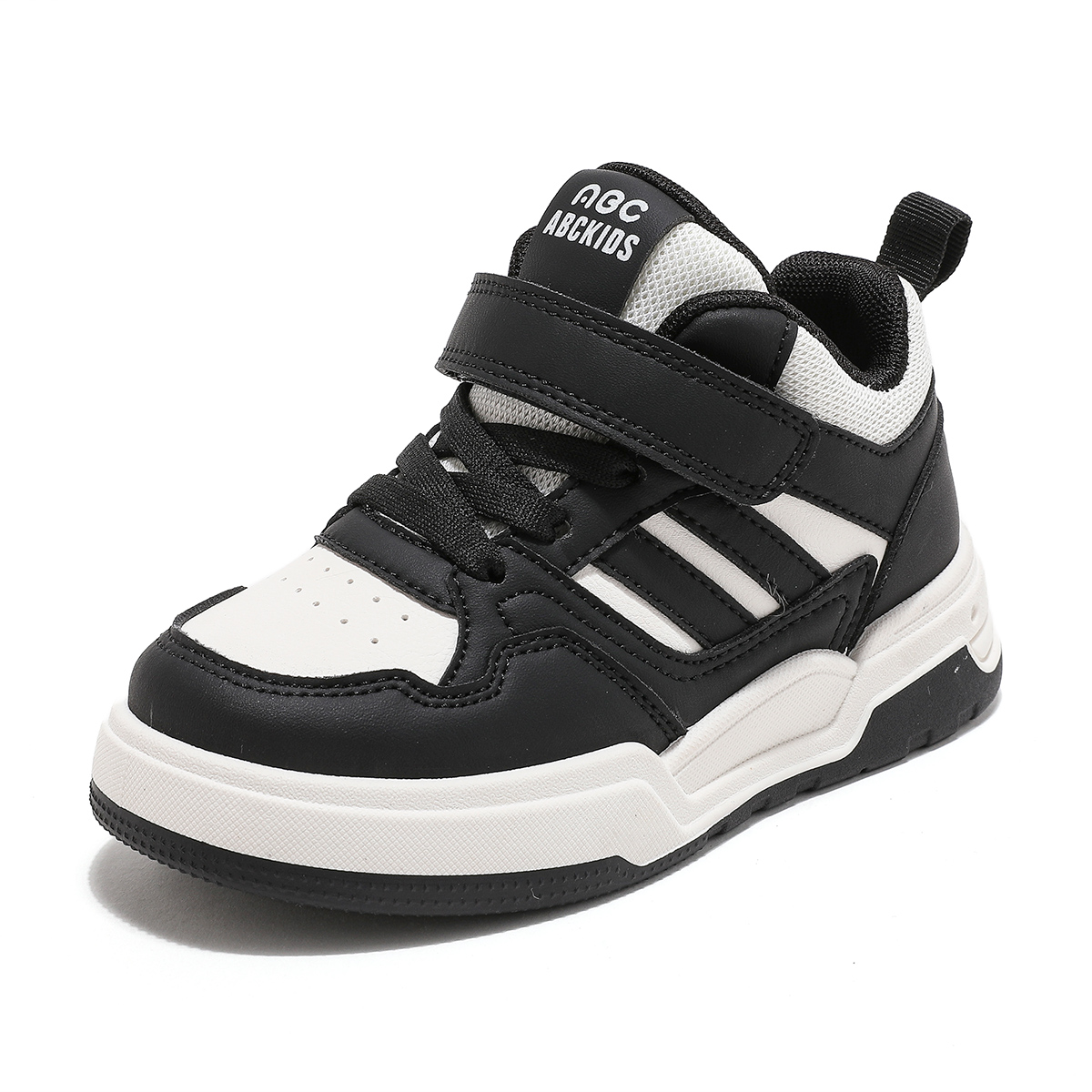 

ABC KIDS Нескользящие, легкие, амортизирующие, детские кроссовки, цвет черный, бежевый