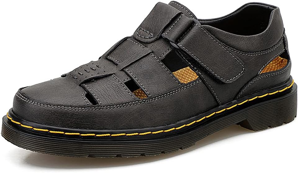 

Мужские офисные сандалии Veslexth, летние дышащие повседневные оксфорды из синтетической кожи для прогулок, мужская обувь для коктейльных вечеринок, модные нарядные туфли, серый