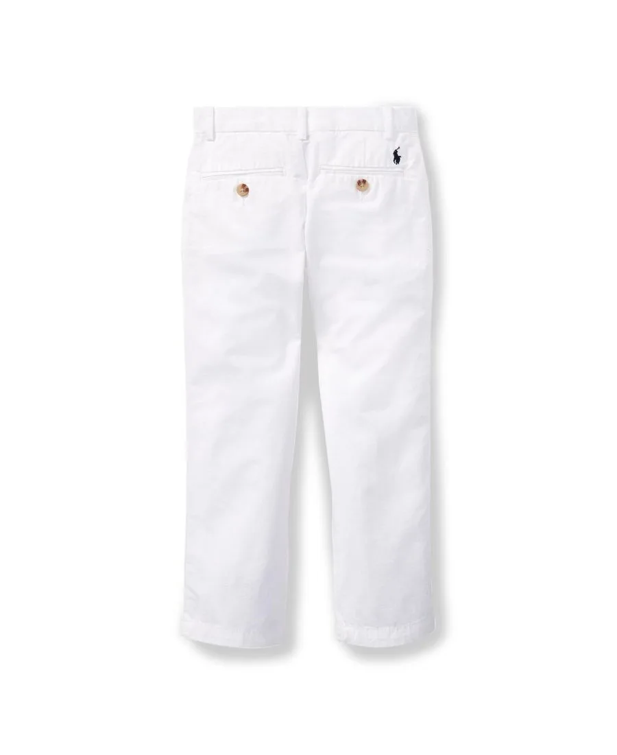 Girl's & Boy's Back to School Sibling Matching Moment Polo Ralph Lauren, белый — фото 2