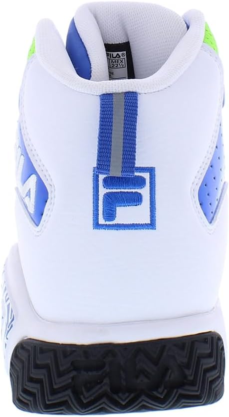 Кроссовки Fila Unisex-Child Kid's Fila Mb, белый/синий — фото 4