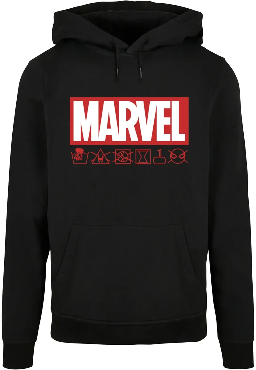 

Толстовка ABSOLUTE CULT с капюшоном "ABSOLUTE CULT Men's Marvel - Logo Washed Care Basic Hoody", черный