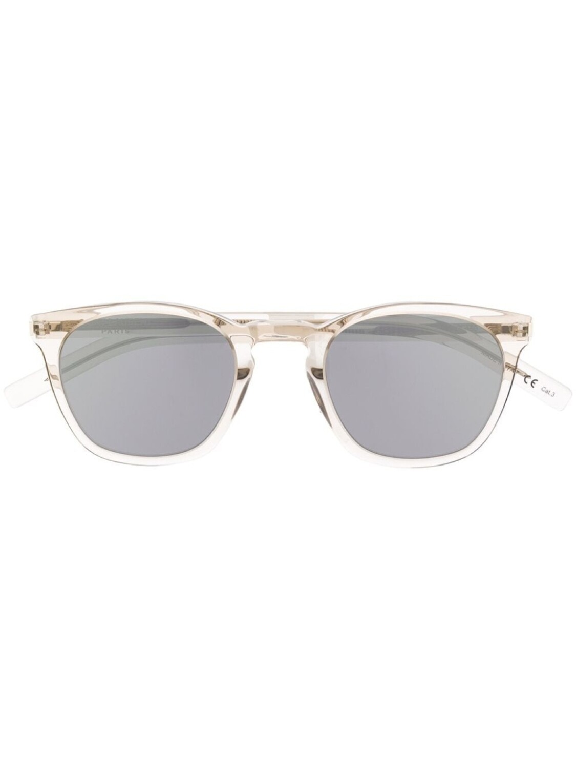

Saint Laurent Eyewear солнцезащитные очки SL28 Slim, белый