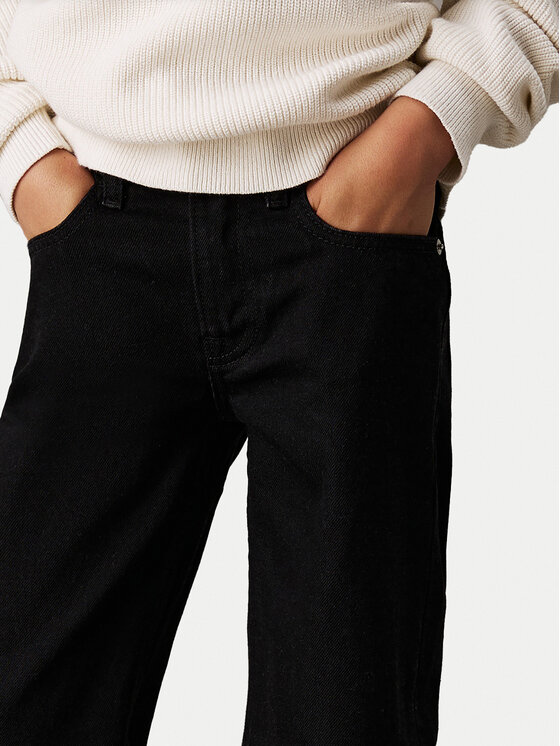 Джинсы обычного кроя Skater IB0IB02185 M Calvin Klein Jeans, черный — фото 4