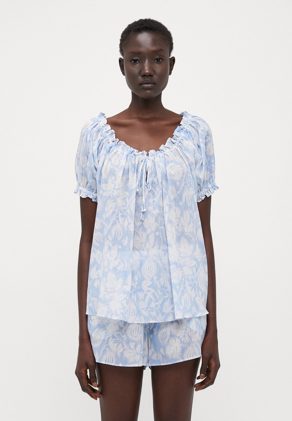 

Пижама WOMENS IDYLLIC SHORT - Pyjama set Desmond & Dempsey, синий