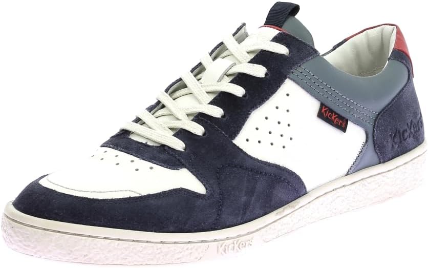 

Мужские кроссовки Kickers, белый/красный/синий/темно-синий/ярко-красный