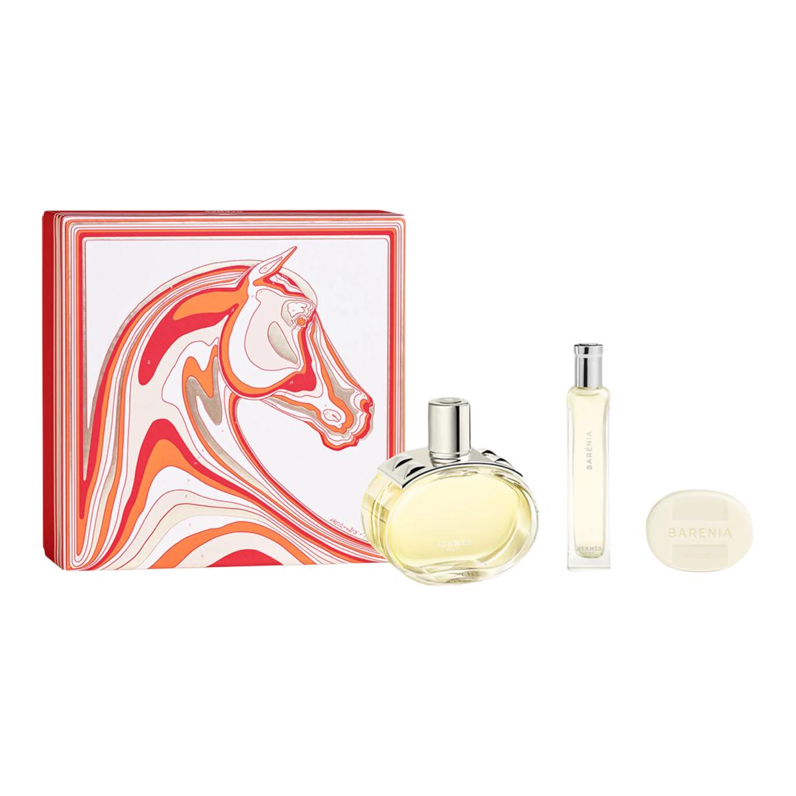 

Набор парфюмерии limited bachini eau de parfum patchouli siam tulip 100мл+15мл+25г HERMES