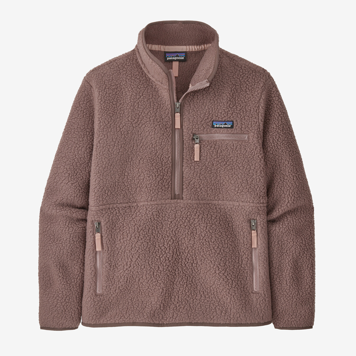 

Женский флис в стиле ретро с ворсом сумчатого цвета Patagonia, коричневый