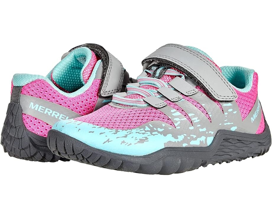 

Кроссовки Merrell Trail Glove 5 A/C, цвет Grey/Hot Pink/Turquoise