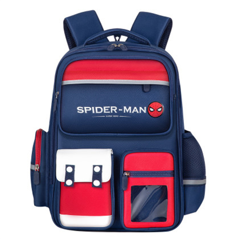 

Disney Студенческий рюкзак из полиэстера обычный темно-синий с темно-красным, Saffron