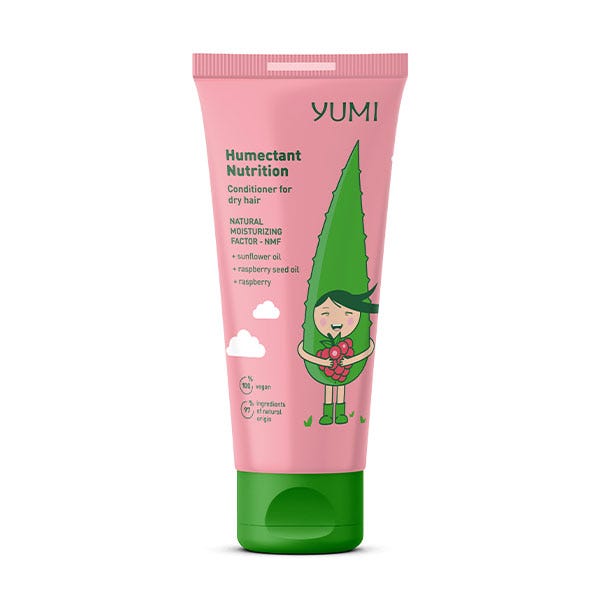 

Малиновый кондиционер для сухих волос YUMI Humectant Nutrition Conditioner, 200 мл