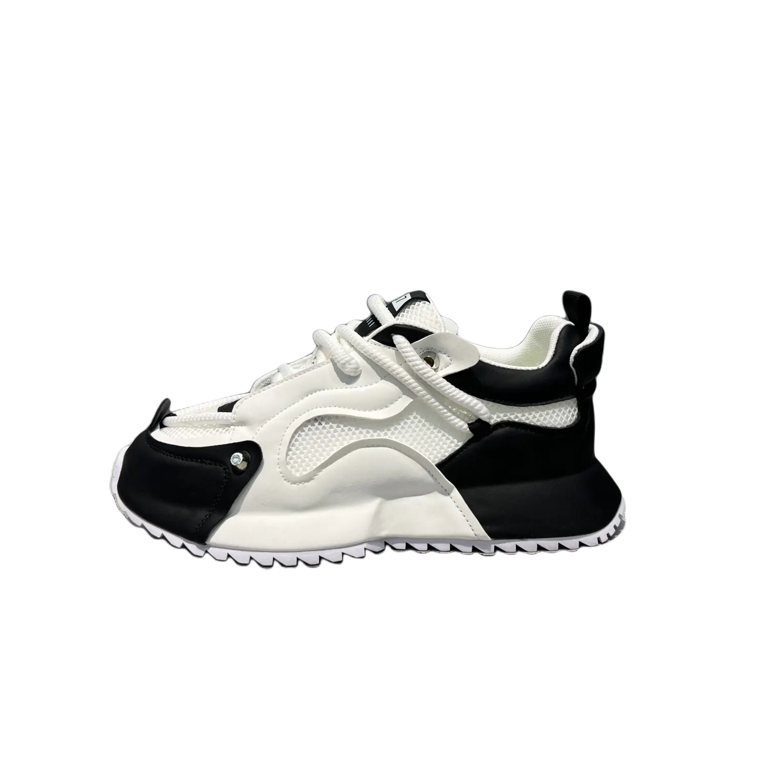 

Green feet Мужские низкие повседневные кроссовки с амортизацией, увеличенной высотой и устойчивостью к истиранию - белый черный, цвет White Black