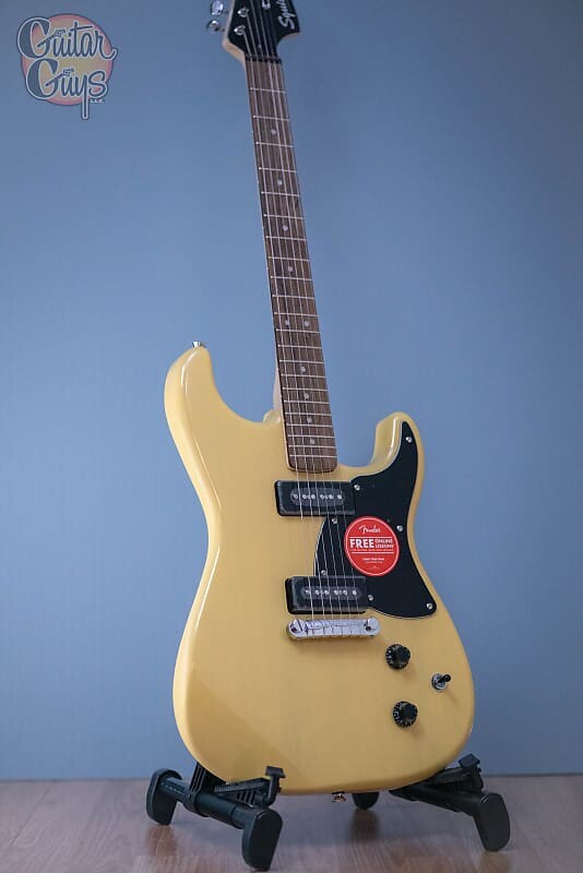 

Электрогитара Squier Paranormal Strat-O-Sonic Vintage Blonde