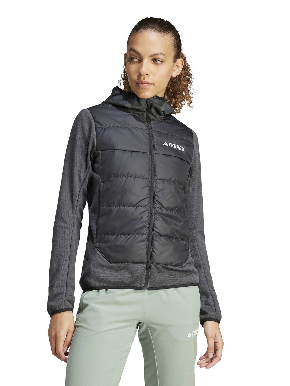 

Куртка Adidas Performance Terrex Multi Hybrid Insulated Hooded Jacket, черный