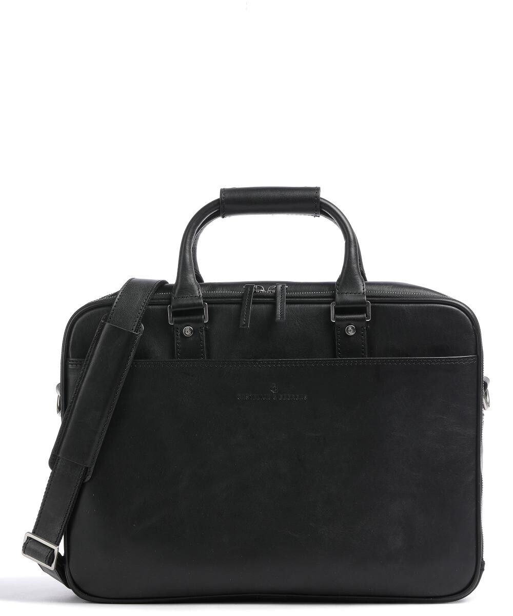 

Портфель Verona 15″ кожаный Castelijn & Beerens, черный