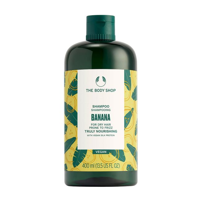 

Банановый шампунь для волос, который действительно питает волосы. The Body Shop, 400 мл