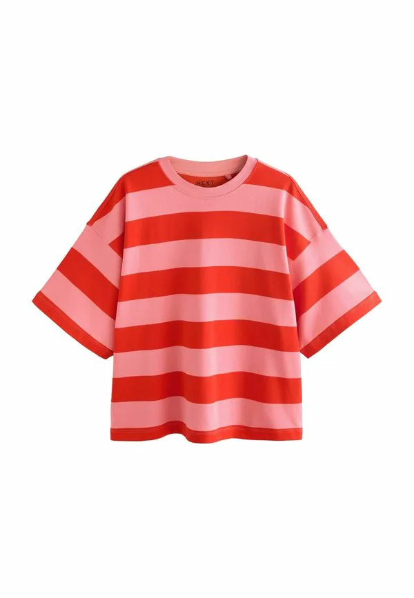Базовая футболка с круглым вырезом Next, Red Pink — фото 4
