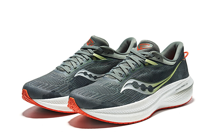 Кроссовки Triumph 21 мужские низкие темно-зеленые Saucony — фото 3