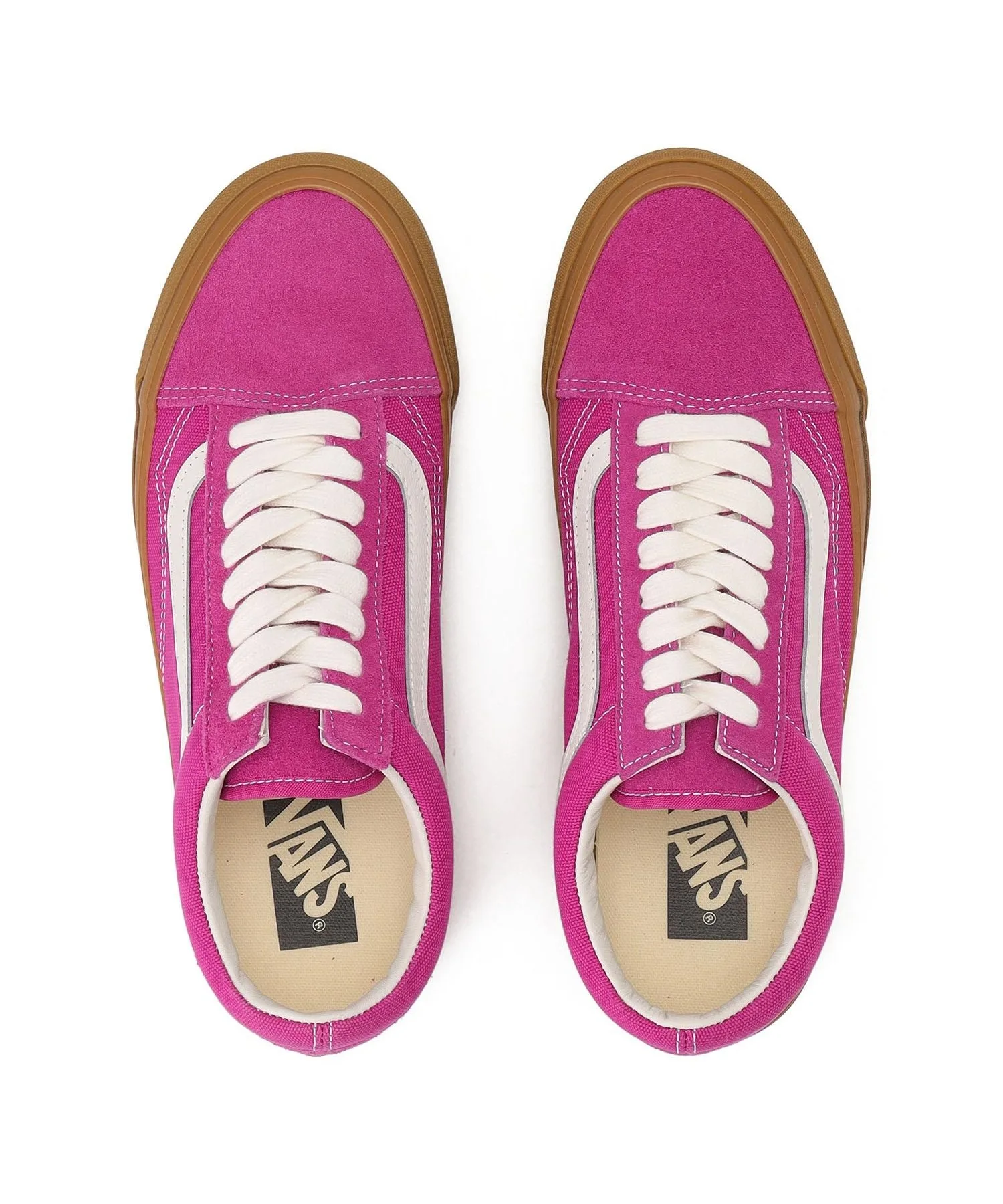 Унисекс кеды из синтетических материалов VANS PREMIUM OLD SKOOL розовые — фото 4