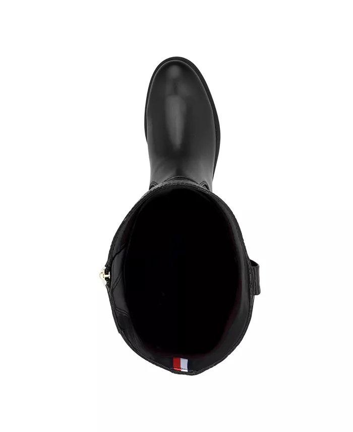 Женские сапоги Shano Tall Wide Calf для верховой езды Tommy Hilfiger, мультиколор — фото 4