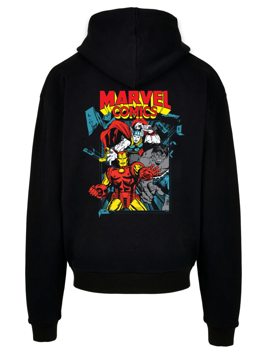 

Толстовка с капюшоном F4NT4STIC Sweatshirt Marvel Comics Trio Pose, черный