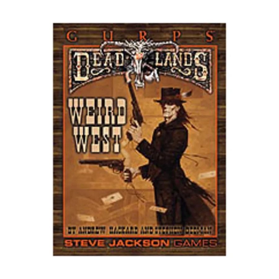 

Deadlands - Weird West, GURPS (1st-3rd Edition) - Deadlands, мягкая обложка