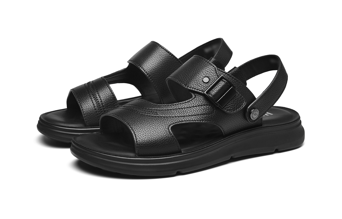 

Римские сандалии мужские HLA, Black