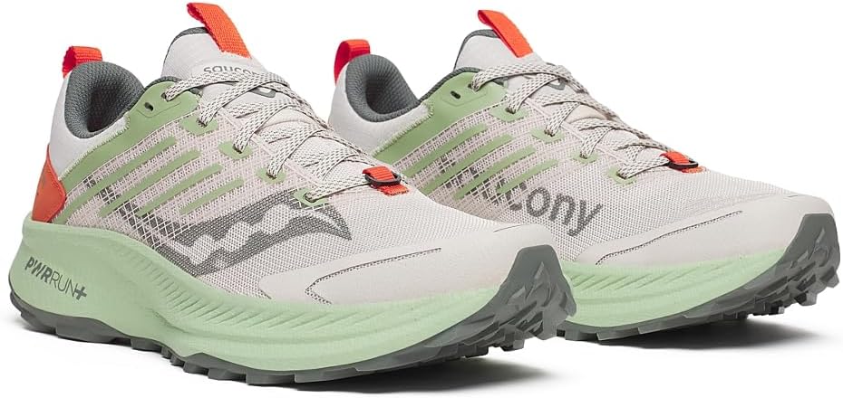 Мужские трейловые кроссовки Saucony Ride Tr2, Moon/Sage — фото 2