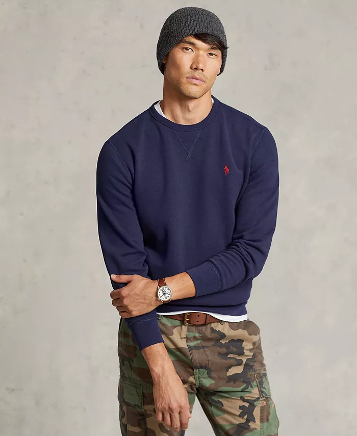 

Мужской флисовый свитшот RL Polo Ralph Lauren, синий