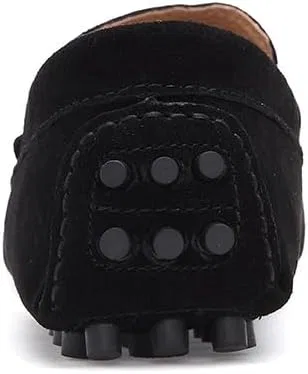 Мокасины мужские на замше, Loafers Black PUGHGAETZF — фото 4