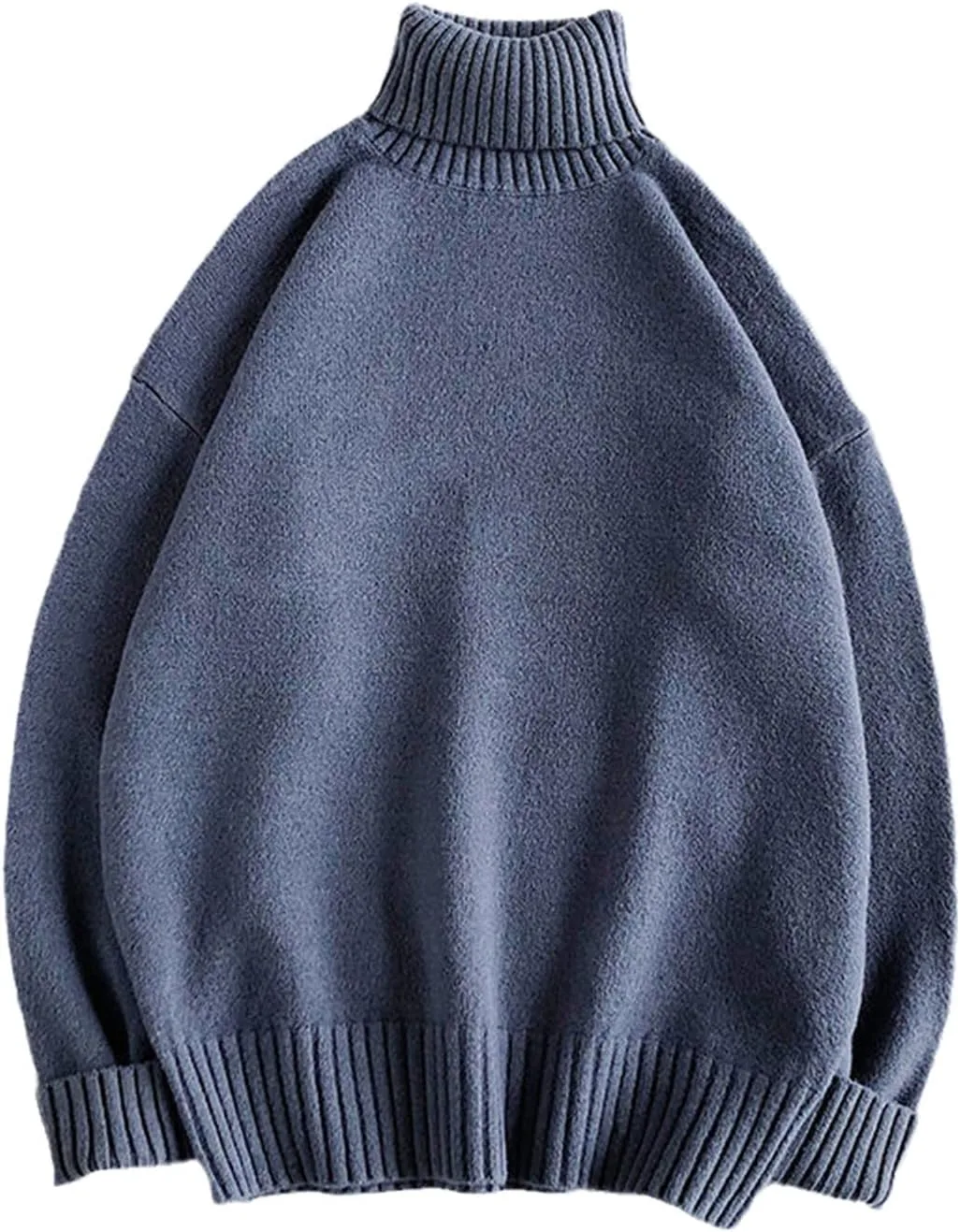 

Теплый зимний свитер-водолазка для мужчин HOURVNEI