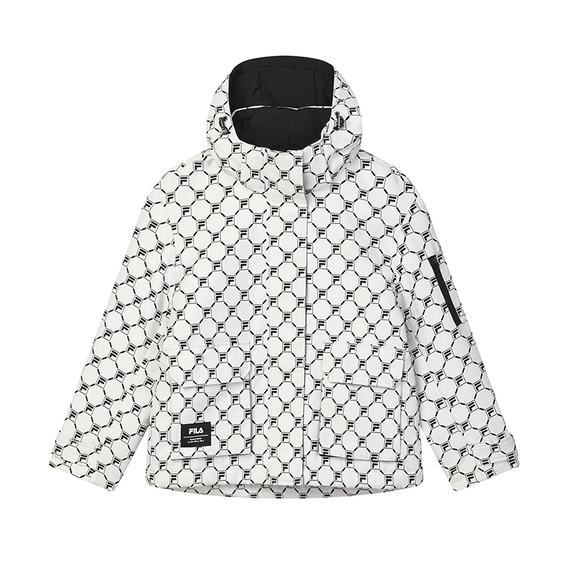 

FILA Пуховик SS25 женский облачно-белый, Cloud White