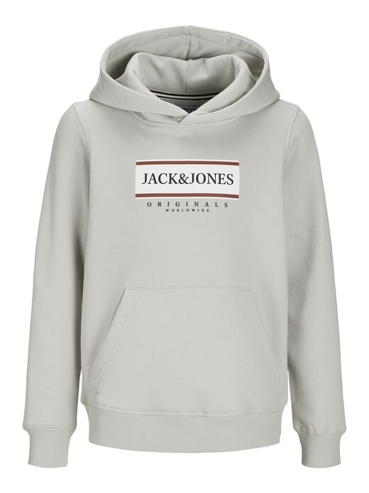 

Толстовка с капюшоном Jack & Jones Junior, серый