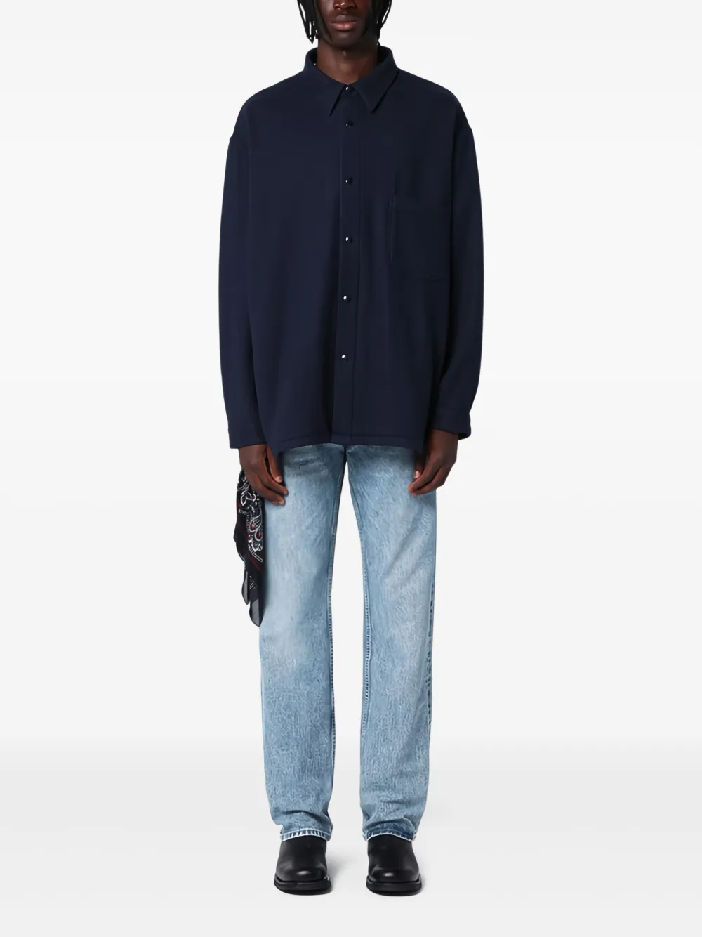 

Рубашка с карманами Destin, синий