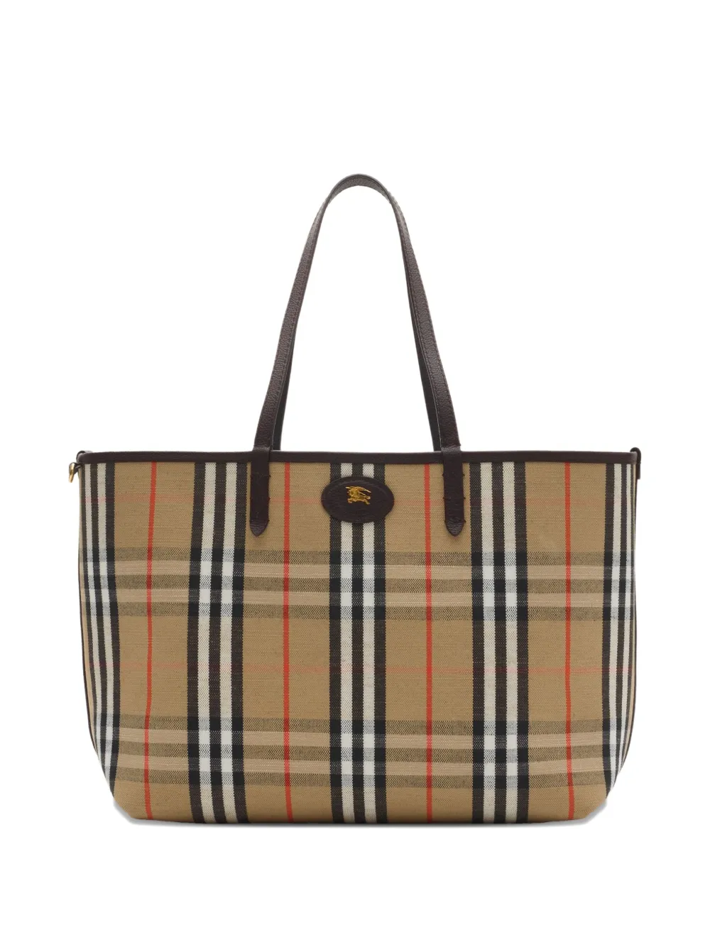 Двусторонняя сумка-тоут Bloomsbury среднего размера Burberry, коричневый — фото 4