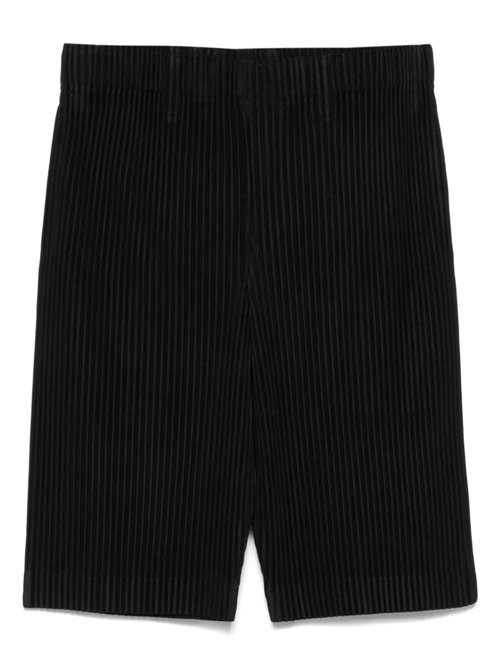 

Плиссированные шорты Homme Plissé Issey Miyake, черный