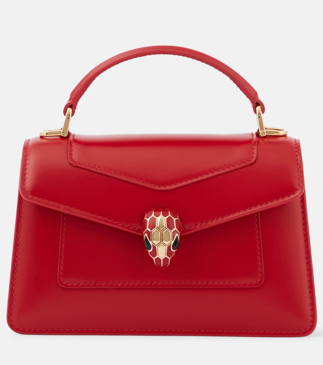 

Сумка-тоут Serpenti Forever из кожи Bvlgari, Royal Ruby